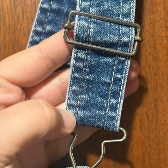 Wallflower Blue Denim Jeans Overalls - Picture 7 of 11
